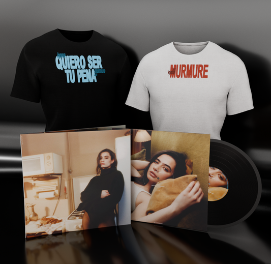 Pack Vinyle « Murmure » + T-shirt Murmure V1 Blanc